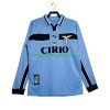 Billiga Fotbollströjor SS SS Lazio 1999 Retro Hemma tröja 1998 Långärmad